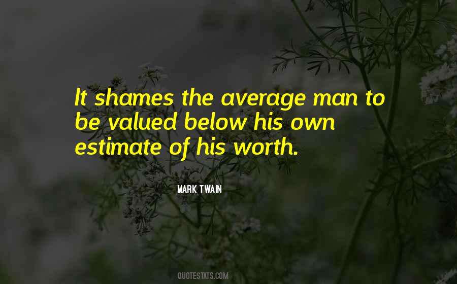 Man Of Worth Quotes #592899