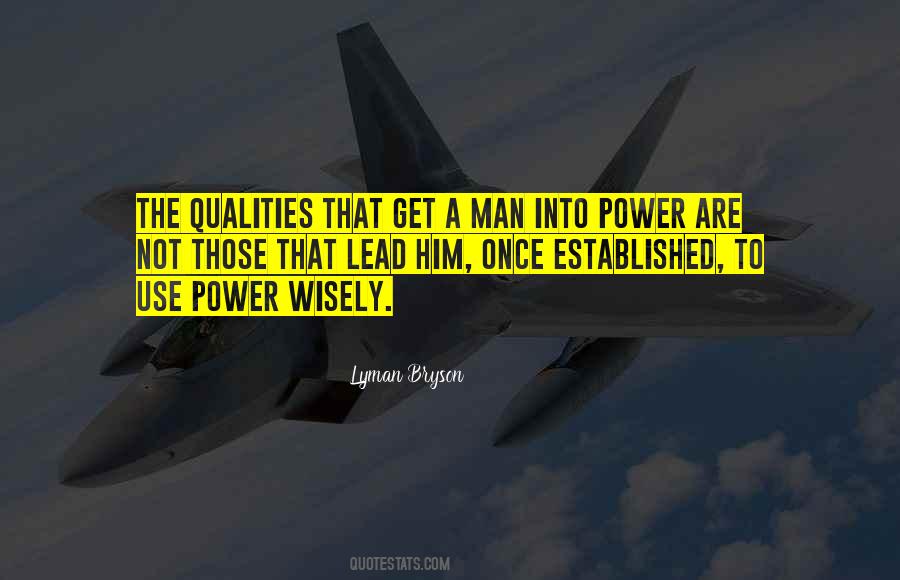 Man Qualities Quotes #628680