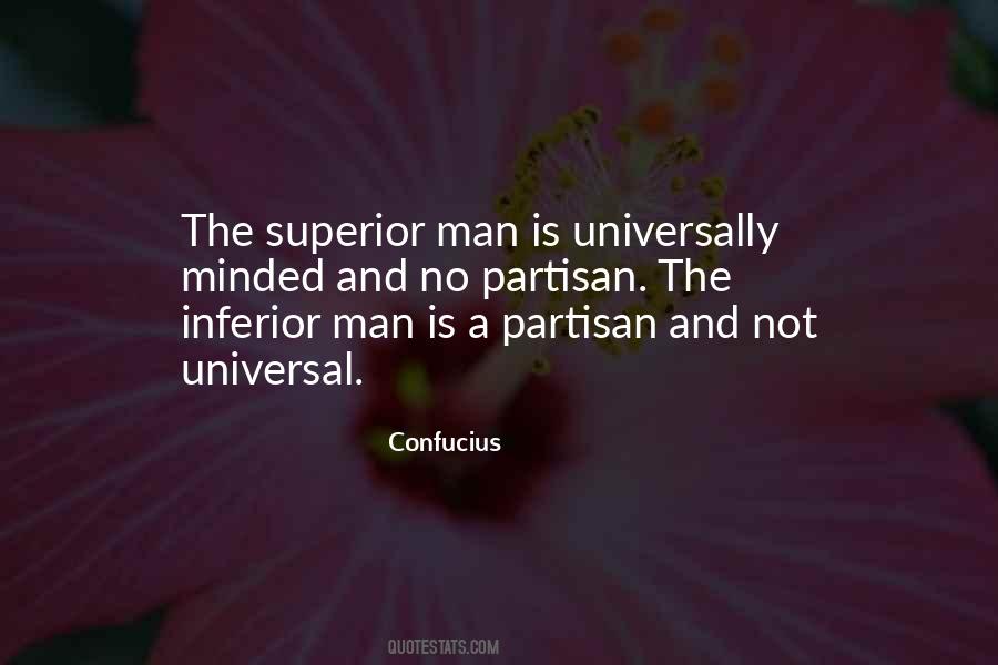 Man Superior Quotes #690453