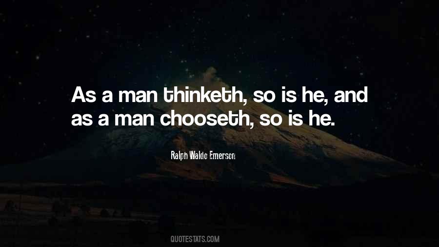 Man Thinketh Quotes #323588