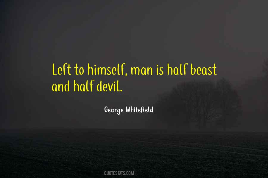 Man Vs Beast Quotes #148224