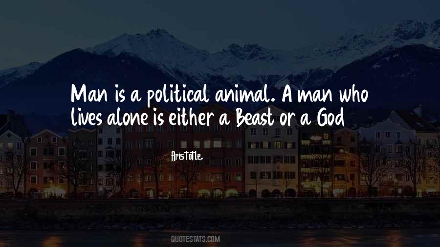 Man Vs Beast Quotes #239063