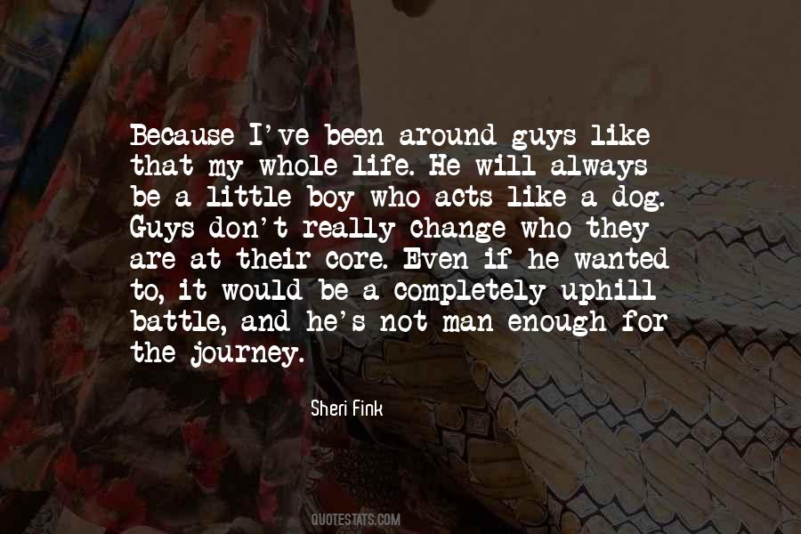 Man Vs Boy Quotes #20510