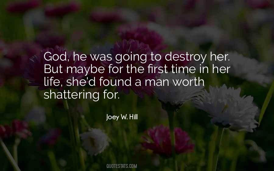 Man Will Destroy Himself Quotes #47513