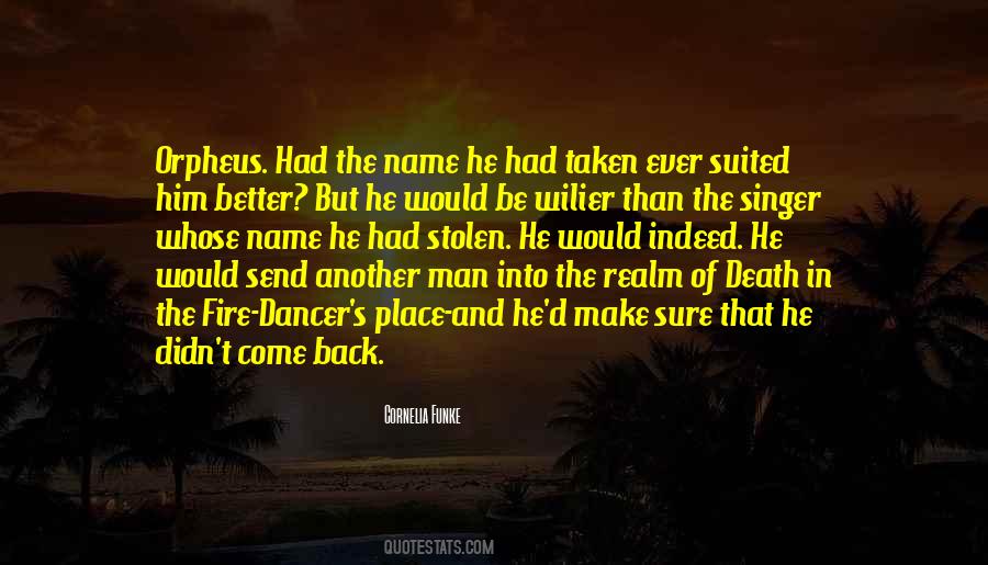 Man With No Name Quotes #50951