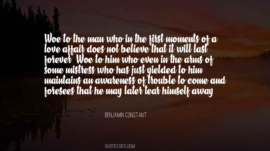 Man's Last Love Quotes #142425