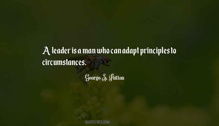 Man's Principles Quotes #823968