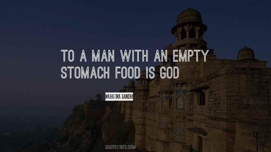 Man's Stomach Quotes #896847