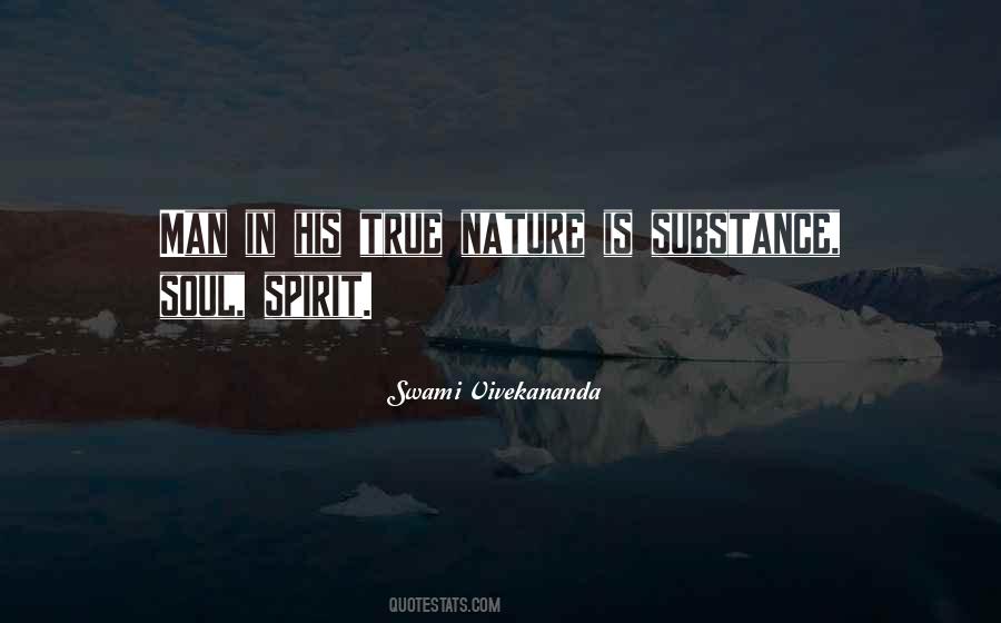 Man's True Nature Quotes #1694032