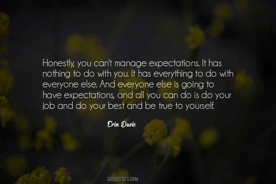 Manage Expectations Quotes #1522344