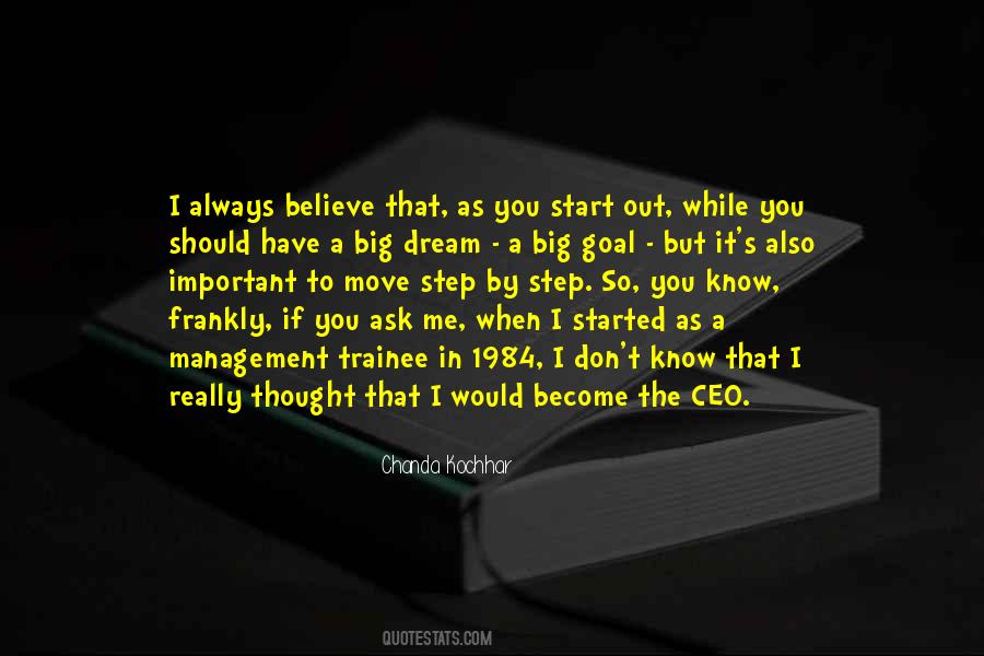 Management Trainee Quotes #284354