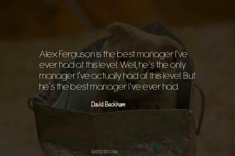 Manager Quotes #1294664