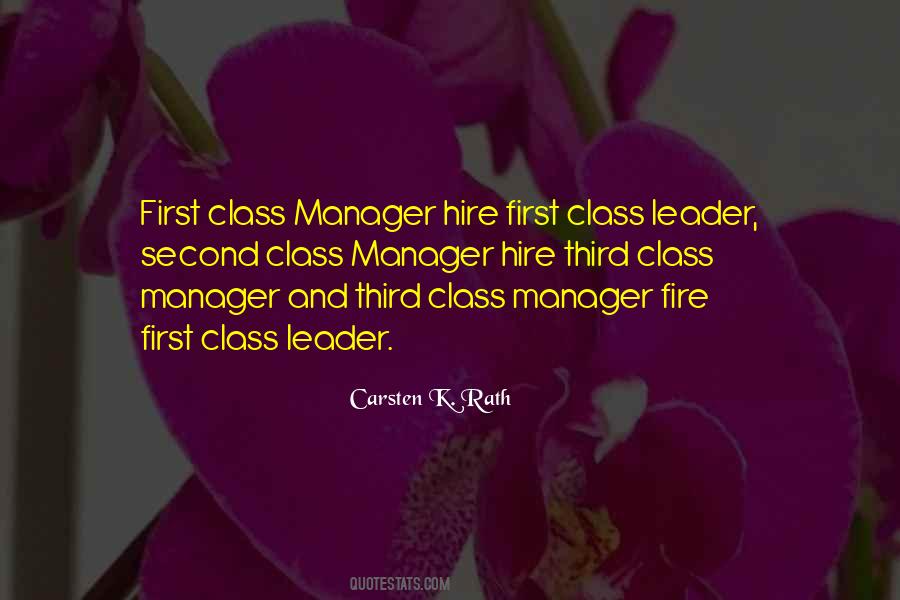 Manager Quotes #1402563