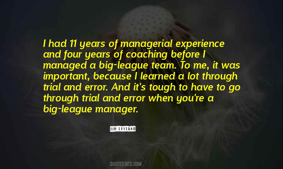 Managerial Quotes #123633