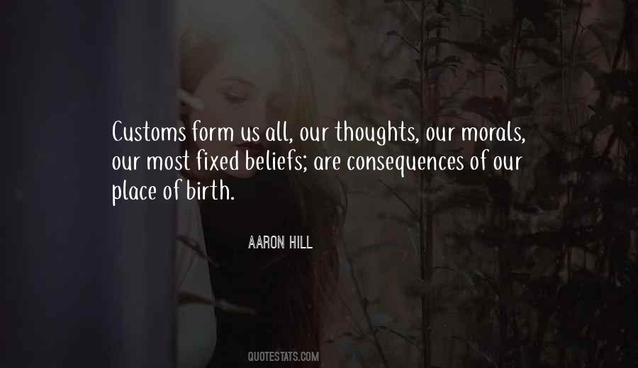 Quotes About Customs #1195130