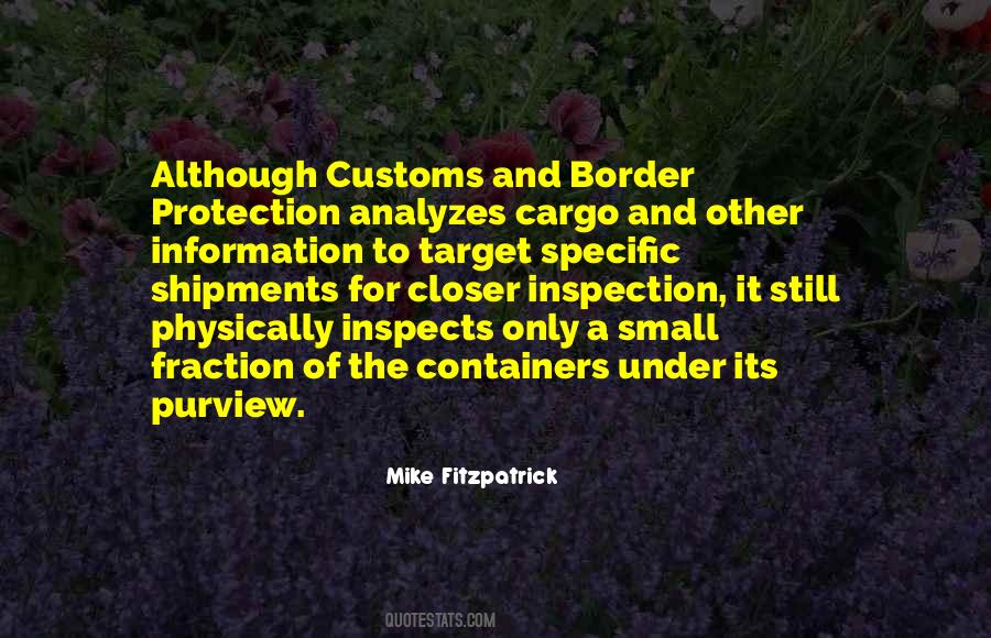 Quotes About Customs #1196483