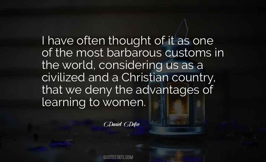 Quotes About Customs #947346