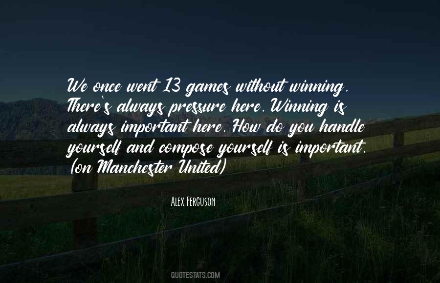 Manchester United Winning Quotes #1110853
