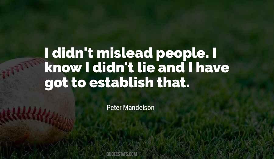 Mandelson Quotes #95509