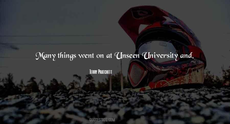 Quotes About Unseen Things #1784221