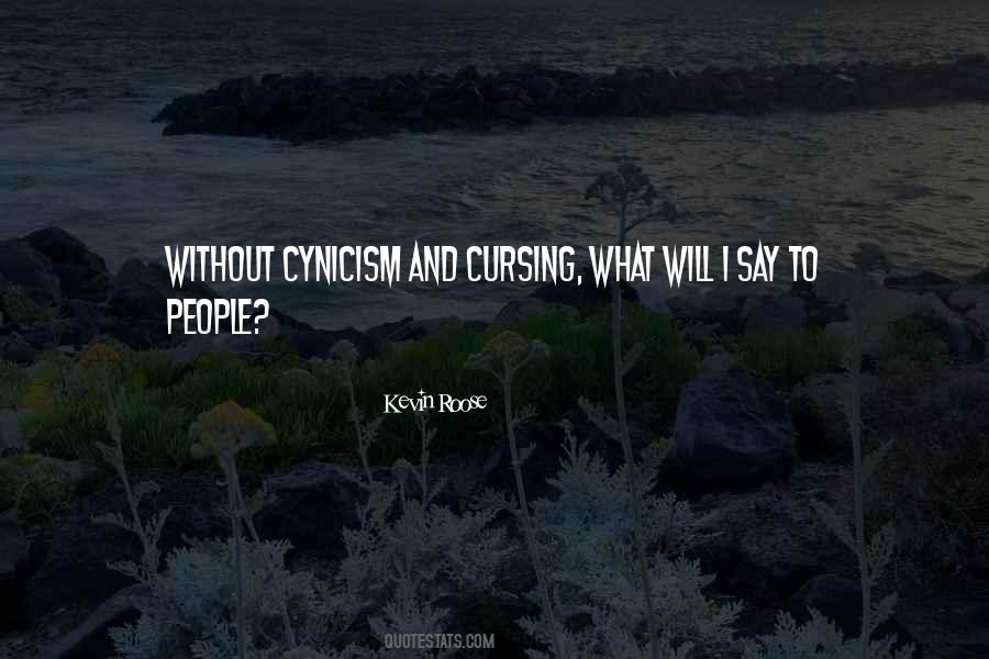 Quotes About Cursing People #1107965