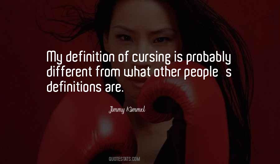 Quotes About Cursing People #1878519