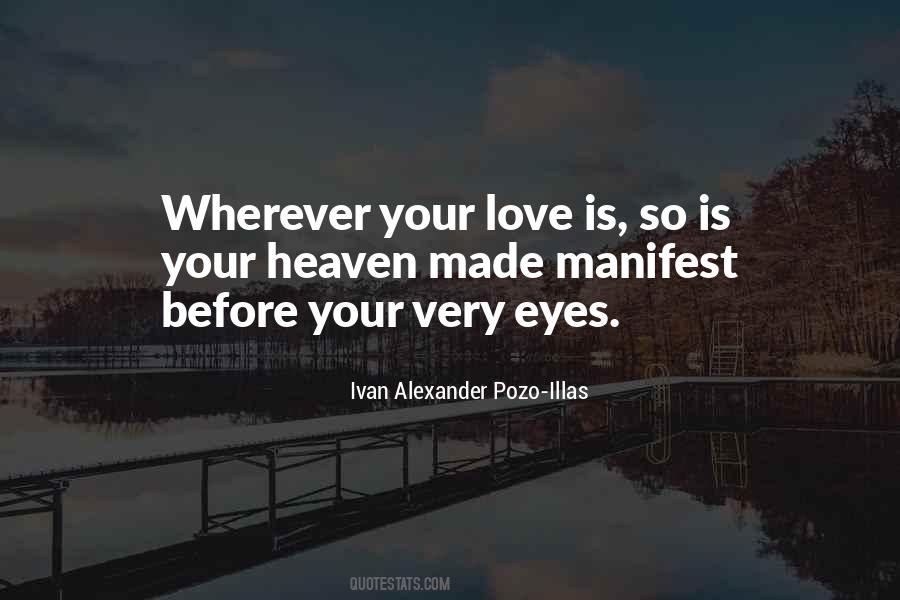 Manifest Love Quotes #1525782