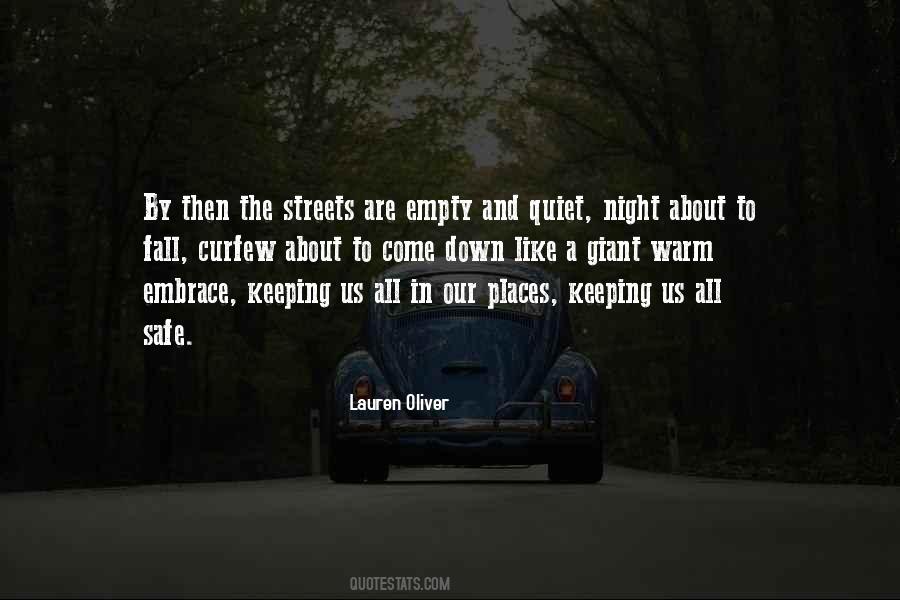 Quotes About Curfew #964444