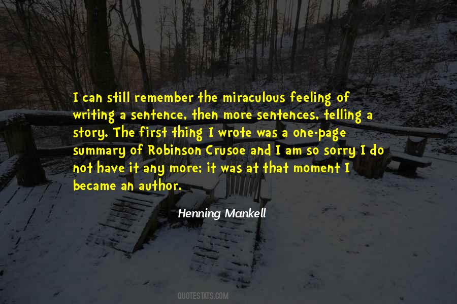 Mankell Quotes #1028908