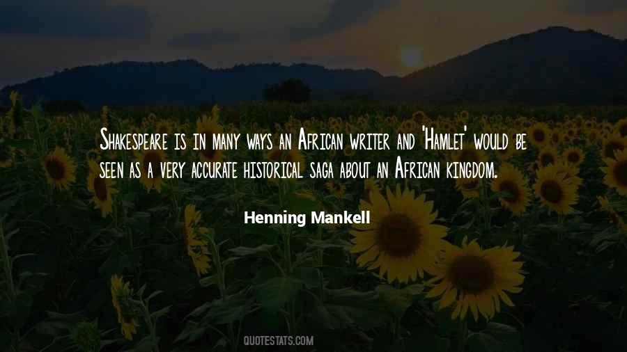 Mankell Quotes #1090823