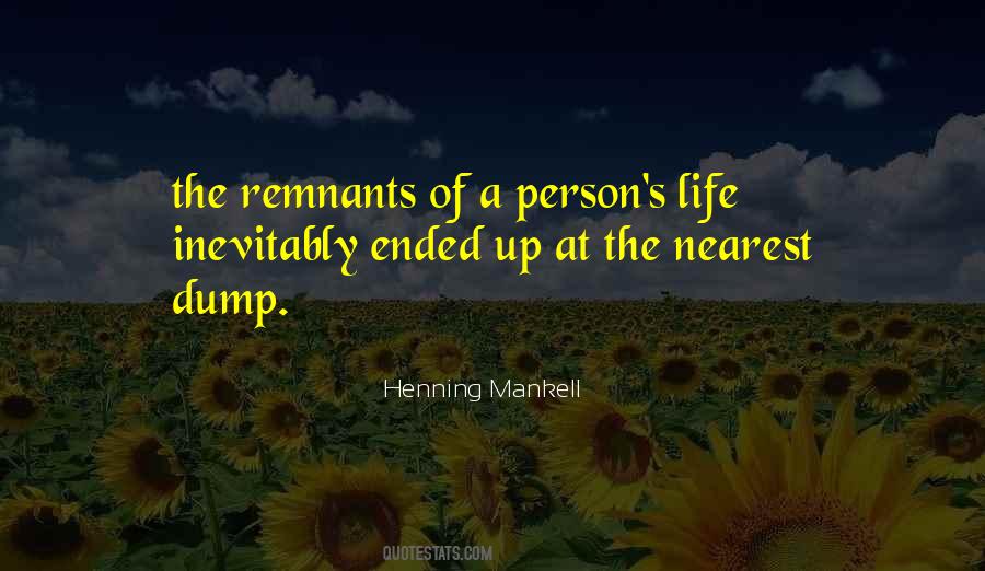 Mankell Quotes #274254