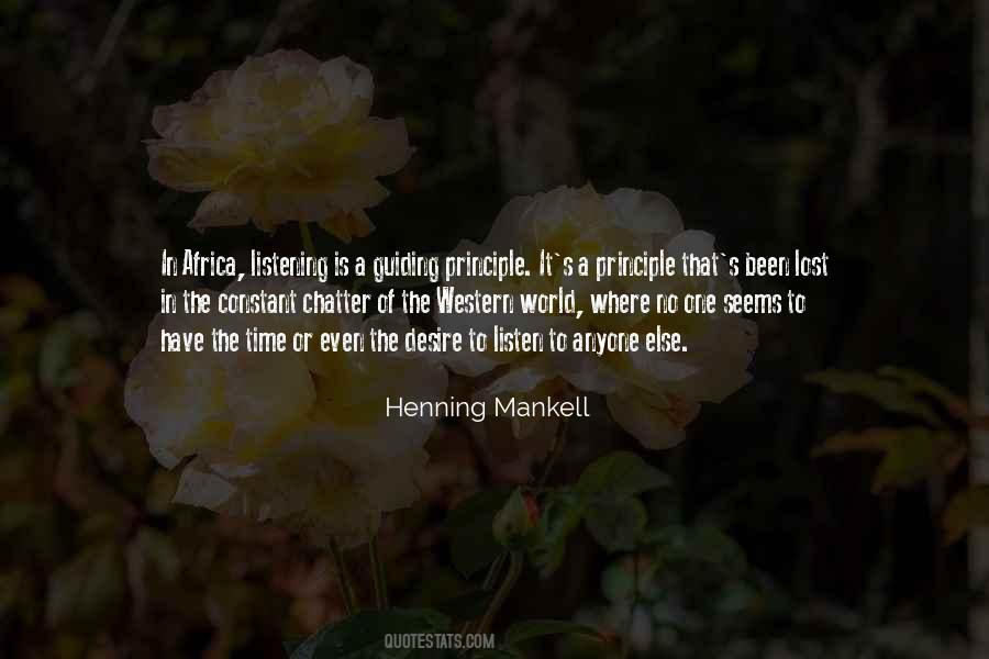 Mankell Quotes #731669