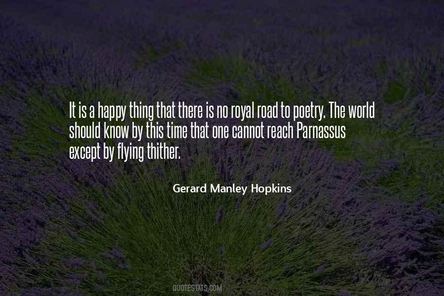 Manley Hopkins Quotes #1719370