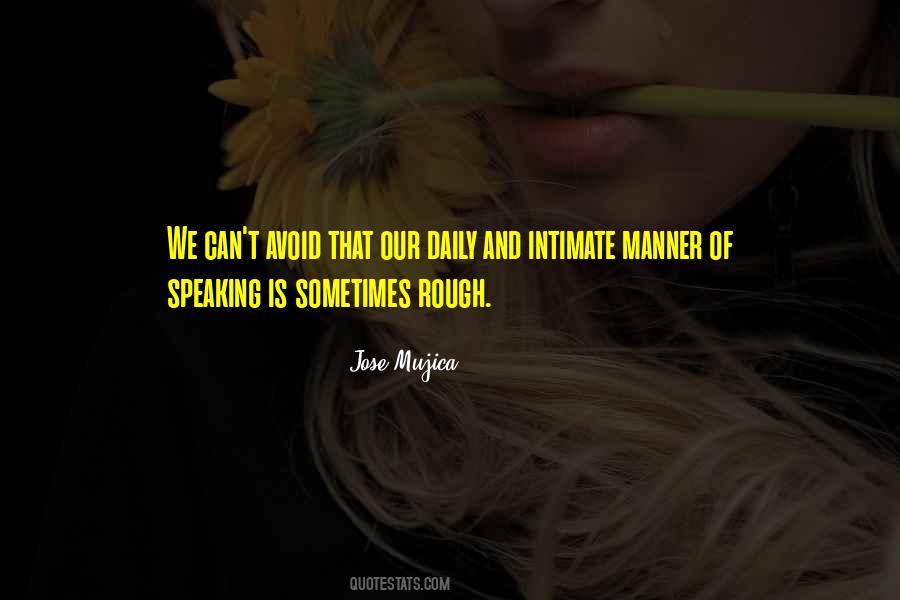 Manner Quotes #1874549