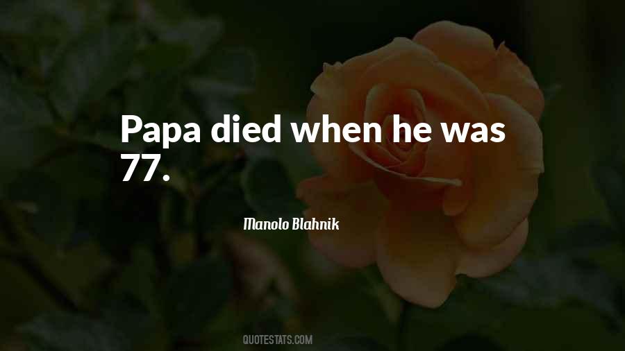 Manolo Quotes #1197609