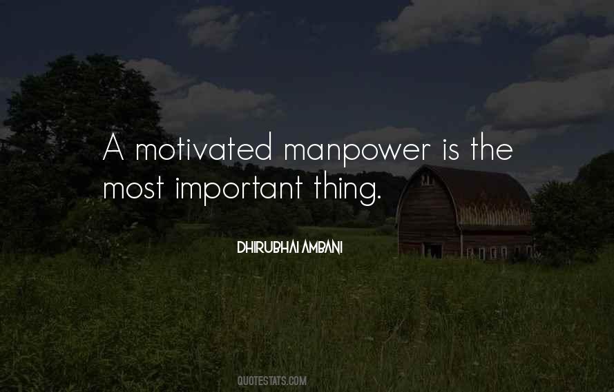 Manpower Quotes #204972