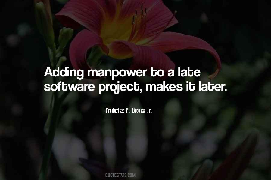 Manpower Quotes #675314