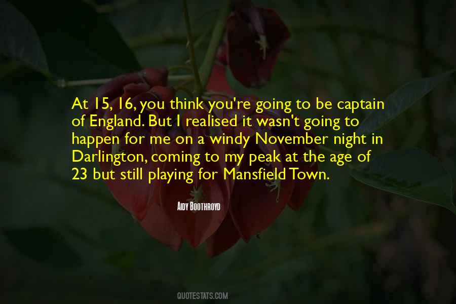 Mansfield Quotes #144367