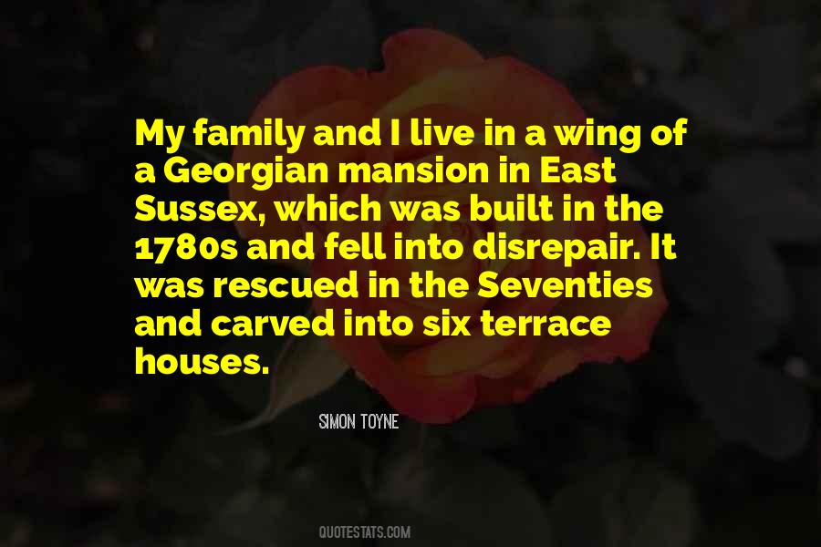Mansion Quotes #338373