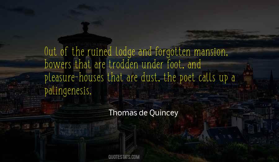 Mansion Quotes #84103
