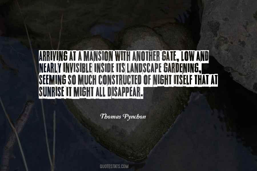 Mansion Quotes #929734