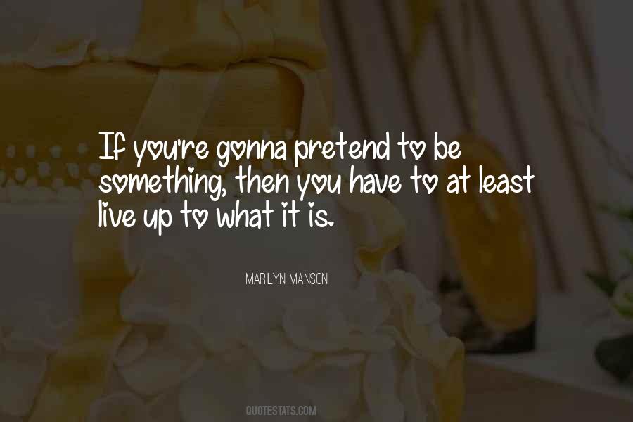 Manson Marilyn Quotes #95335