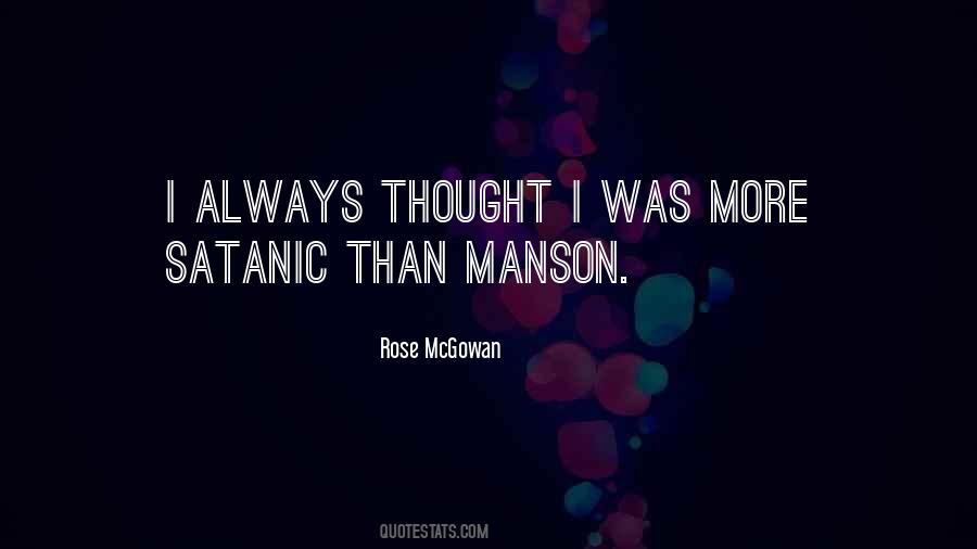 Manson Quotes #1126648