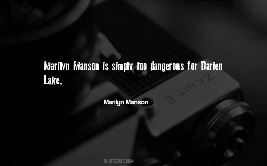 Manson Quotes #257742