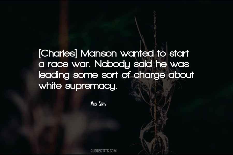 Manson Quotes #724248