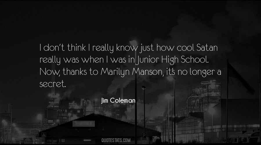 Manson Quotes #762264