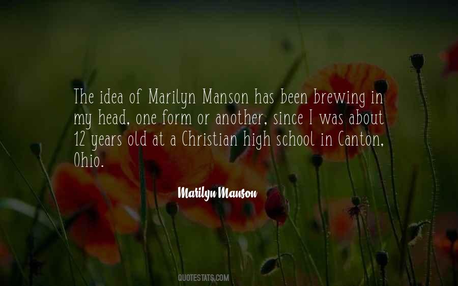 Manson Quotes #955722