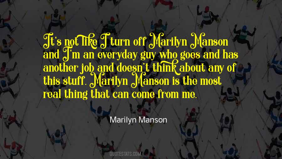 Manson Quotes #987889