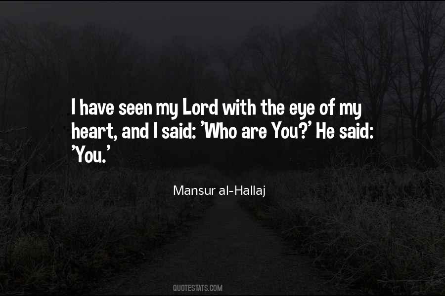 Mansur Hallaj Quotes #714889