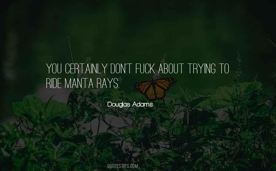 Manta Ray Quotes #601221